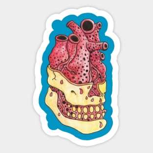 SKULL IN LOVE Sticker